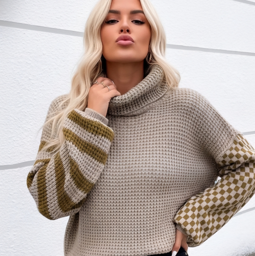The Mix & Match Sweater - Mocha